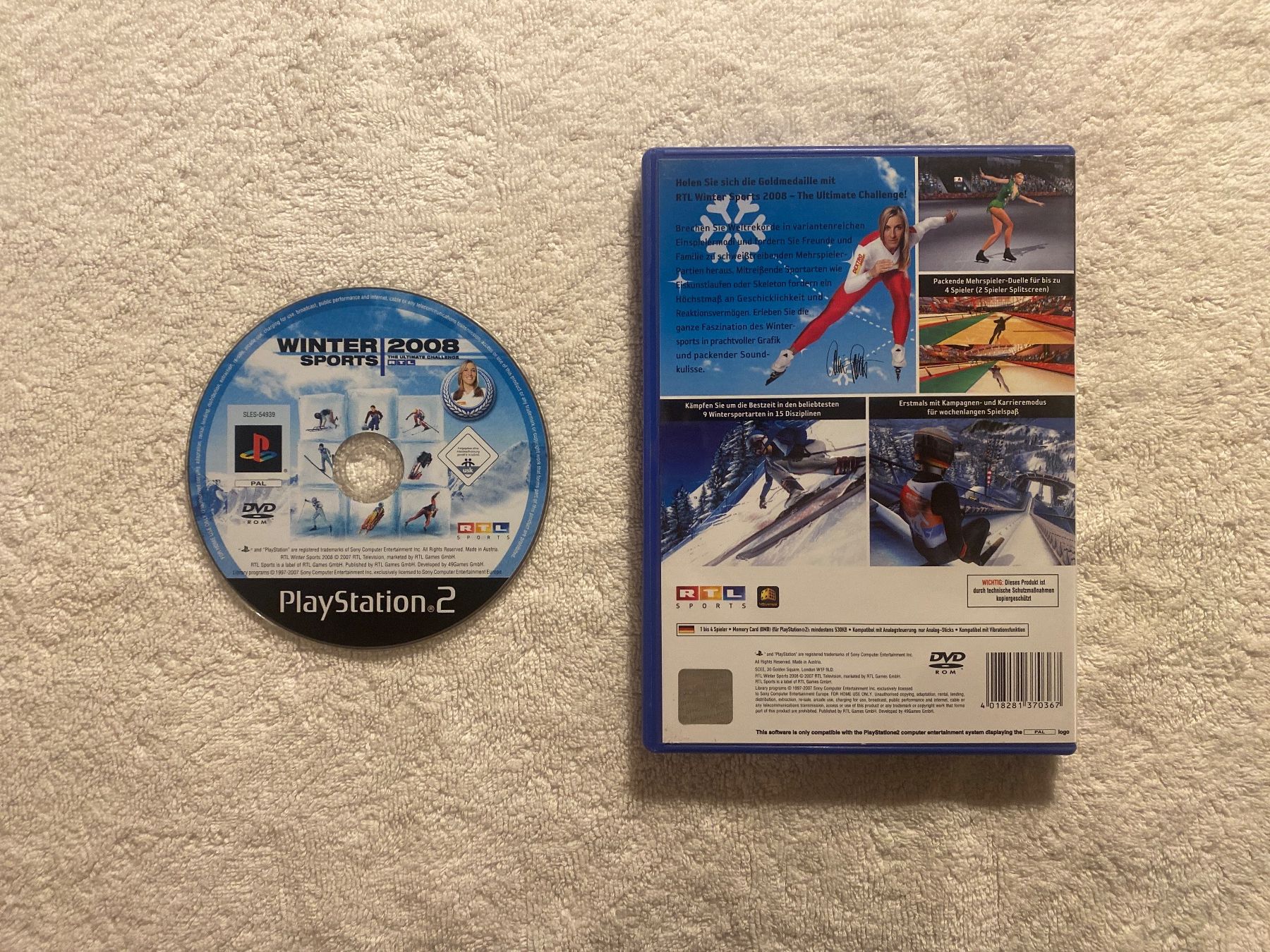 Sony Spiele: RTL Winter Sports 2008 PS2 – Gebraucht aus Reichenbach i. K. von Daniel840 1