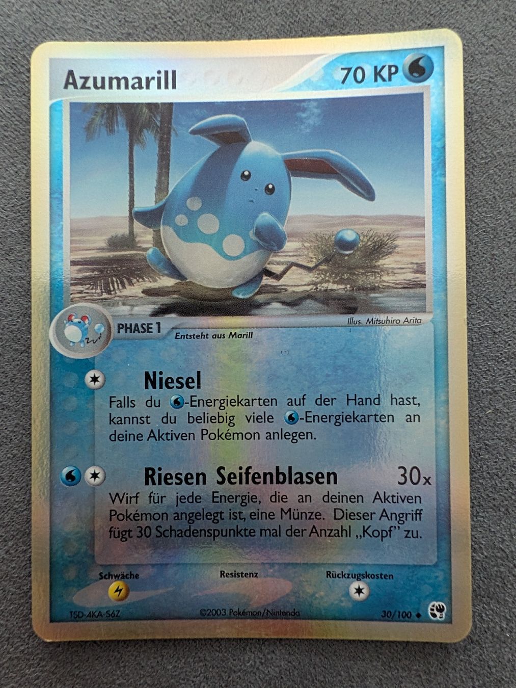 Pokémon Cartes à collectionner: Pokémon Azumarill 30/100 Reverse Holo – D'occasion à Märstetten par eri_9lt8
