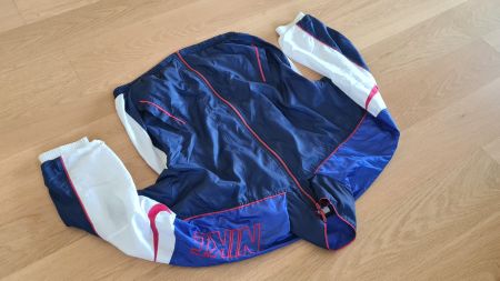 Vintage NIKE Basketball Hip Hop Trainer Jacke 90er Jahre/ M