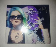 SERAINA TELLI CD ** SIGNIERT * BURNING WITCHES * SIMPLE TALK