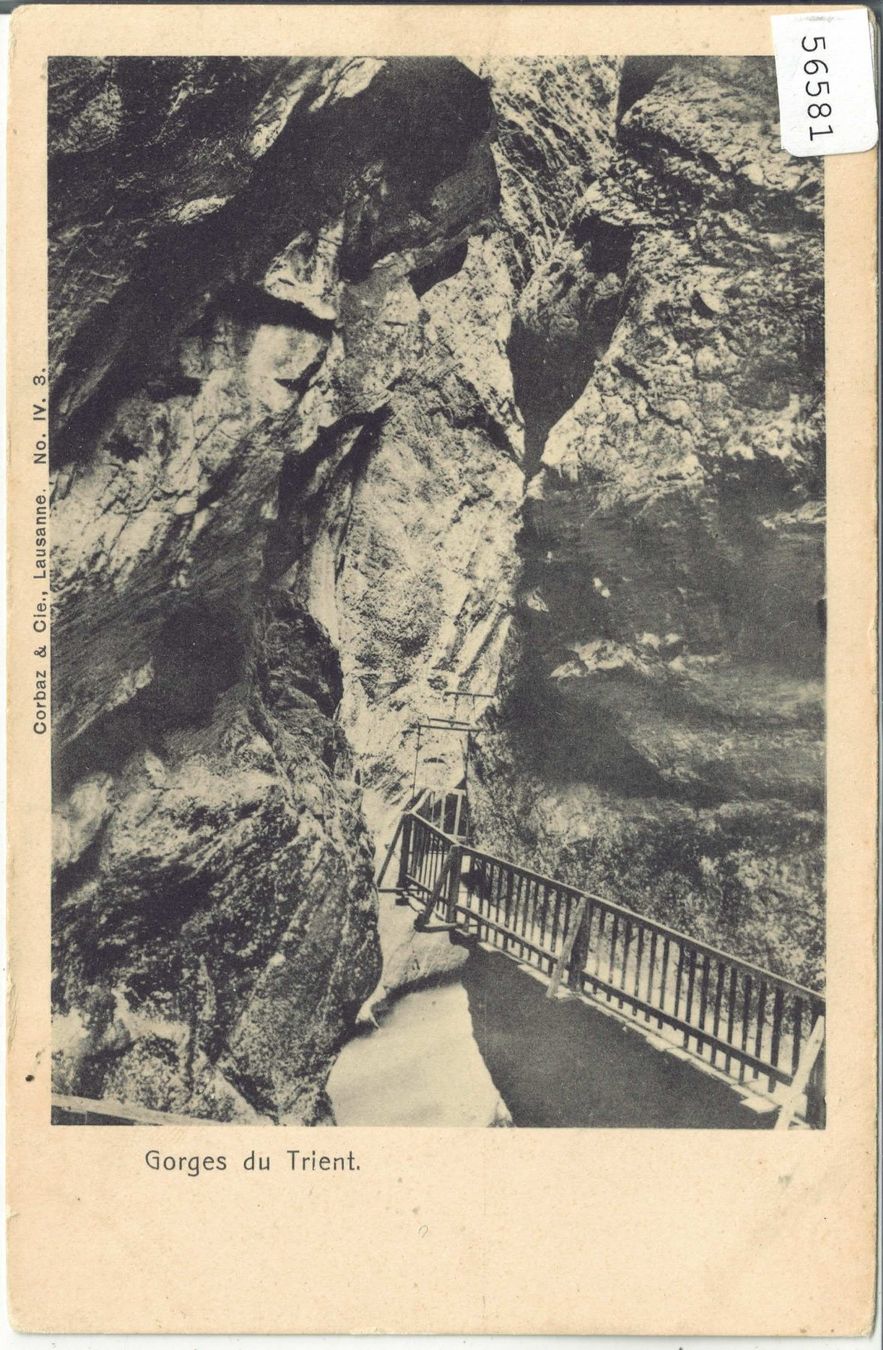 Ansichtskarten: Vernayaz - Gorges du Trient – Gebraucht aus Ettingen von Kartenplanet