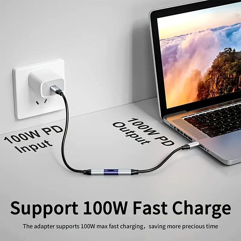 Laufwerke & Adapter: USB-C Adapter Typ C Buchse auf Buchse Extender Unterstützung – Neu und originalverpackt aus Aesch BL von Elektronik_Laden 3