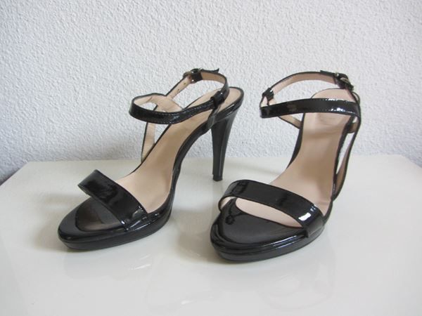 Bagatt Damenschuhe: BAGATT - Lack Leder Sandalette 36 – Gebraucht aus Zürich von Diazaio