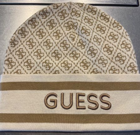 GUESS Monogram Beanie – Brand New – One Size