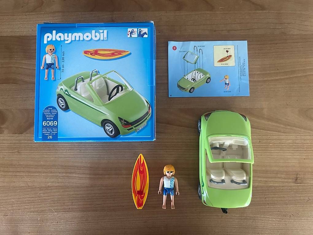 Playmobil Spielzeuge: Playmobil Summer Fun 6069 Cabriolet mit Surfer – Neu (gemäss Beschreibung) aus Wettingen von ame_wxp2 1