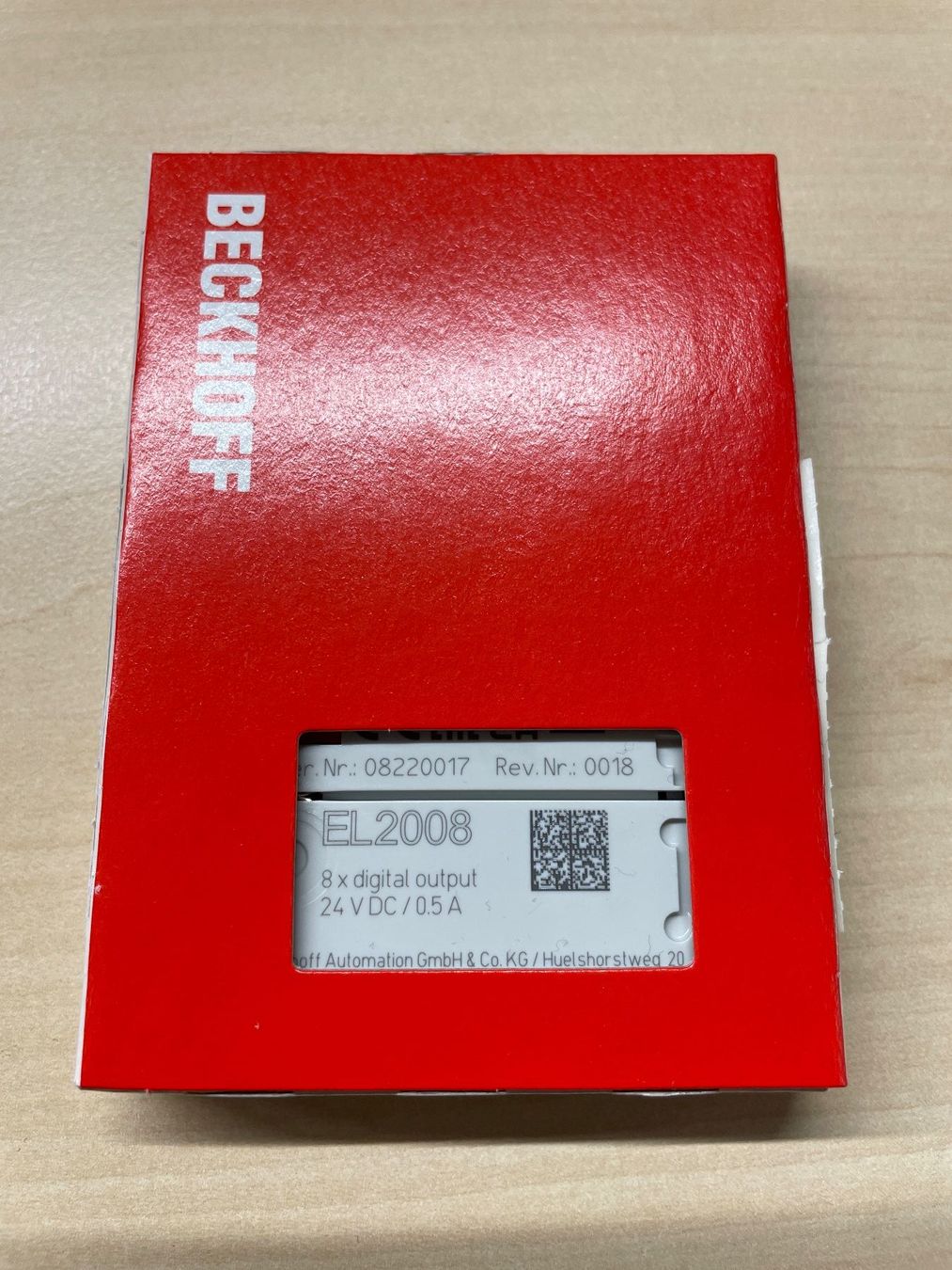 Beckhoff Elektronikbauteile: BECKHOFF EL2008; 8 x digital output – Neu (gemäss Beschreibung) aus Langendorf von Whydro 1