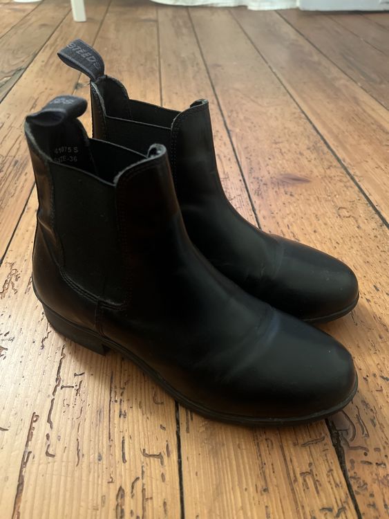 Steeds Black Leather Riding Boots Size 36 (Gebraucht) in Zürich für CHF ...