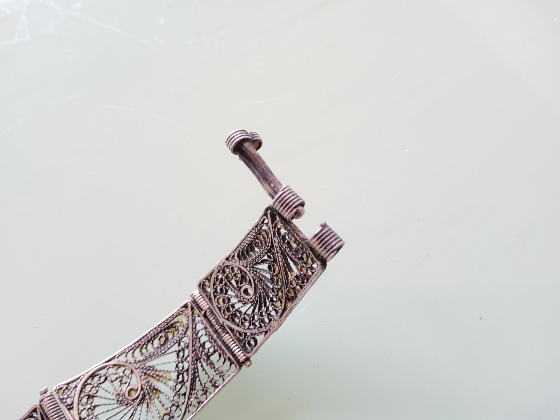 Bracciali & Braccialetti: Ancien bracelet en argent filigrane  – Usato da Malleray venduto da Broc-Mo 8