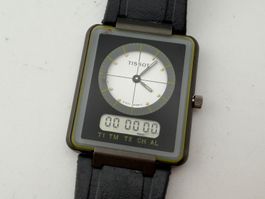 Vintage TISSOT Twotimer Herrenuhr läuft