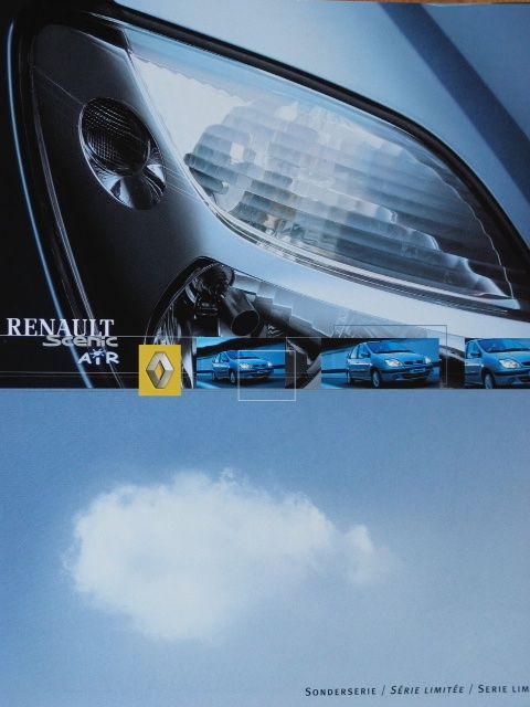 Renault Dokumente: Prospekt Renault Scenic Air 2002 – Gebraucht aus Hausen AG von deliec