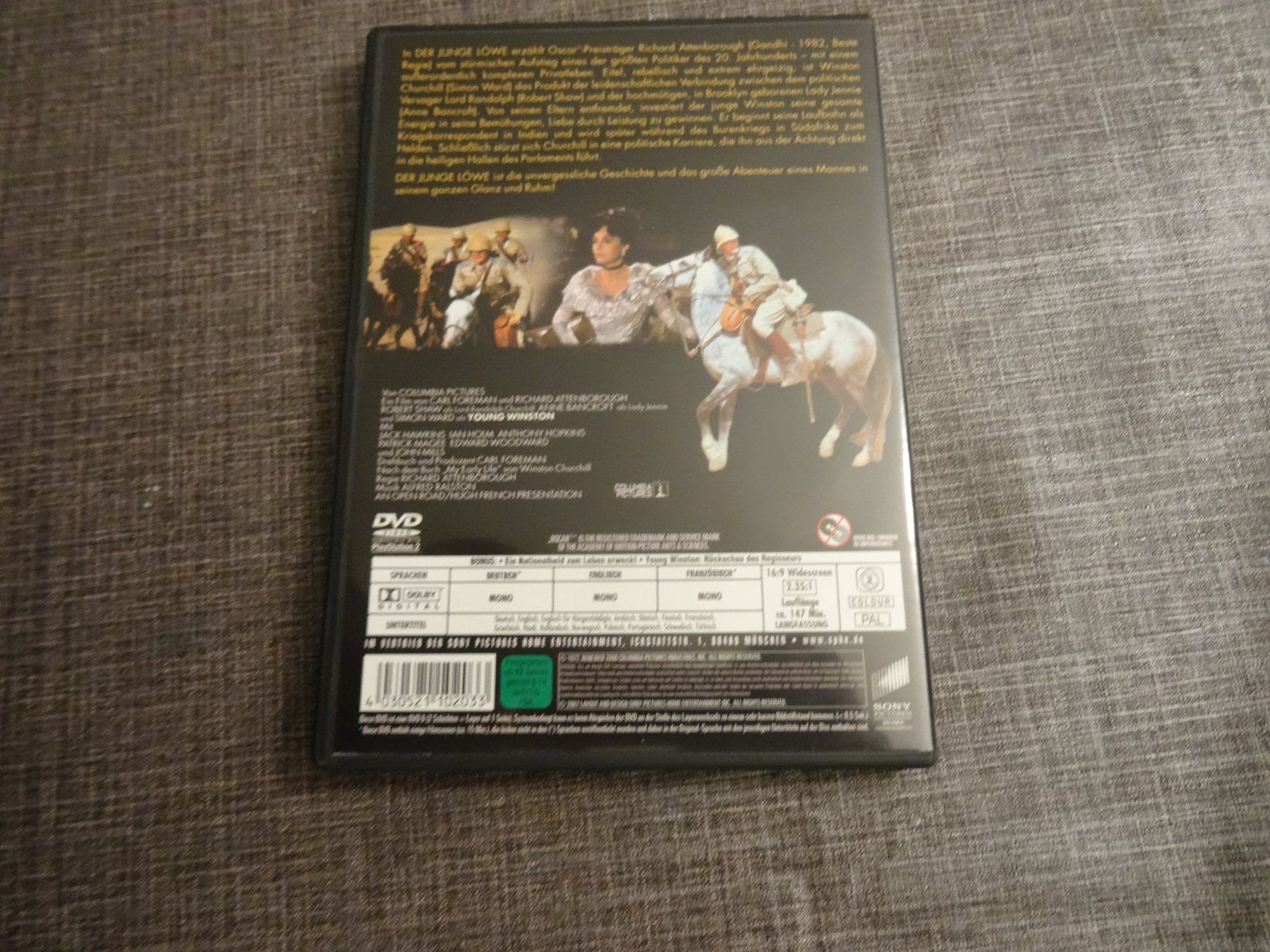 Tous les DVDs: DVD Der Junge Löwe Young Winston – D'occasion à Olten par Disc-Verkauf 2