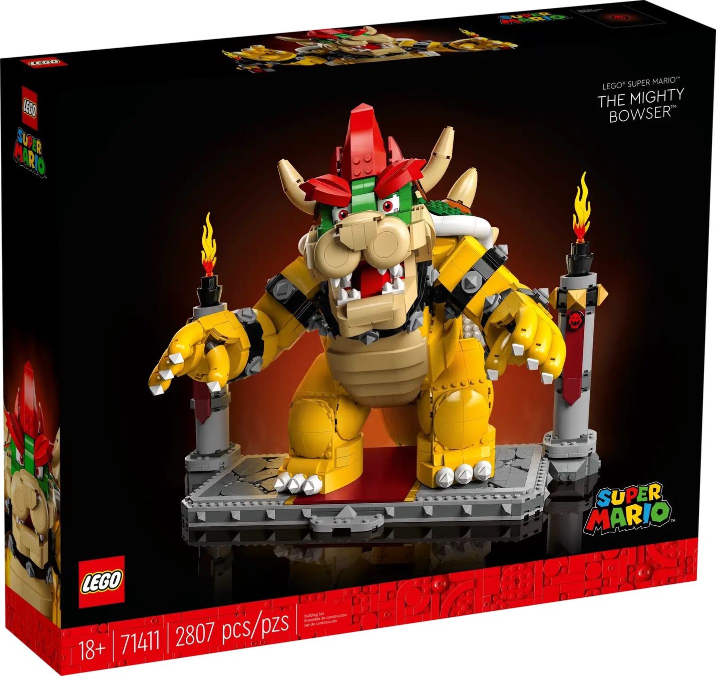Lego Baukästen: LEGO 71411 Der Mächtige Bowser – Neu und originalverpackt aus Zürich von Gamecards
