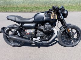 Moto Guzzi V7 Cafe Racer Umbau