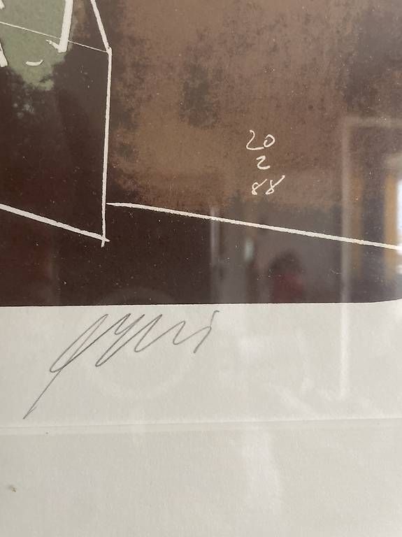 Grafica & Litografie: Hans Erni Lithographie – Usato da Muttenz venduto da OlivierE 1