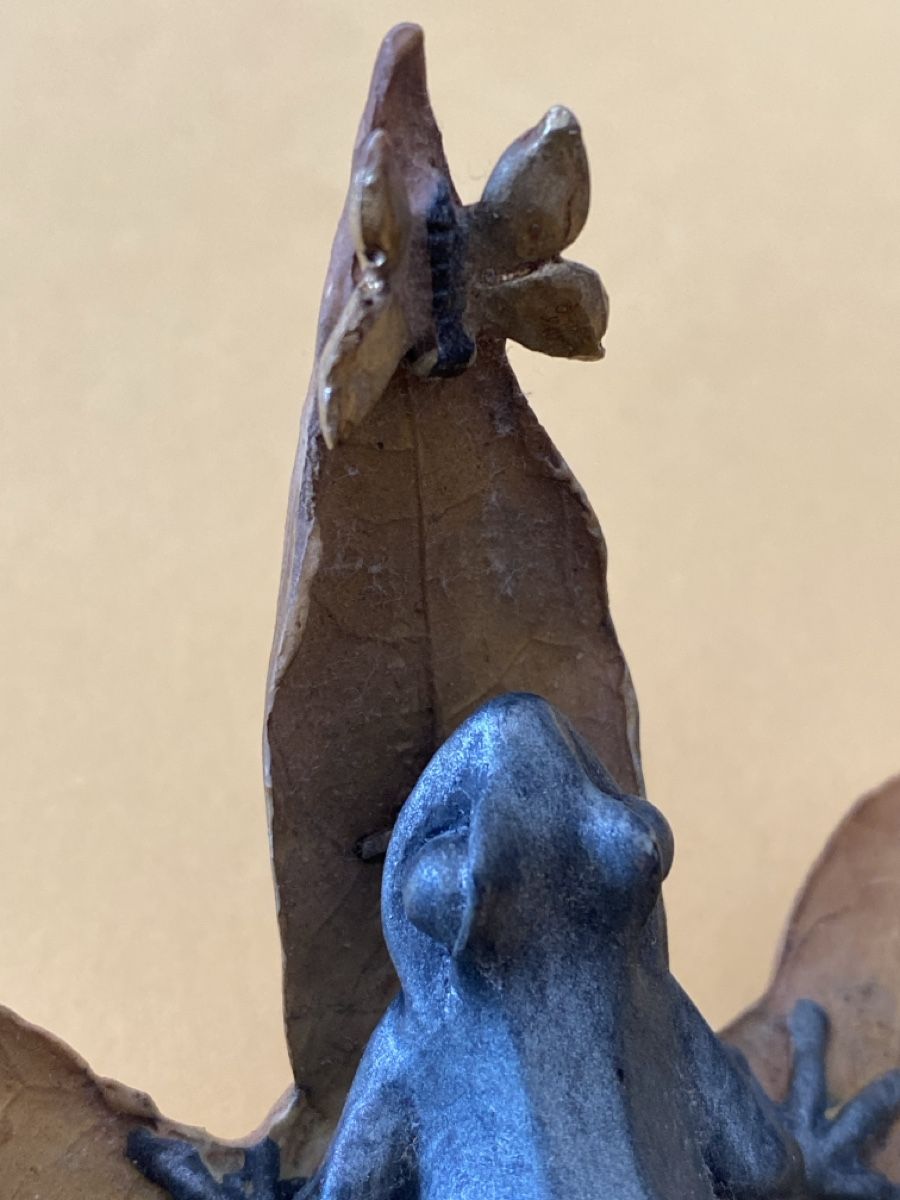 Figuren: Frosch sucht Nahrung – Gebraucht aus Mülligen von Flockenstiel 1