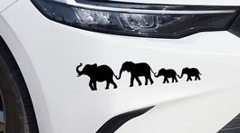 AUFKLEBER *ELEFANTENFAMILIE* NEU+OVP
