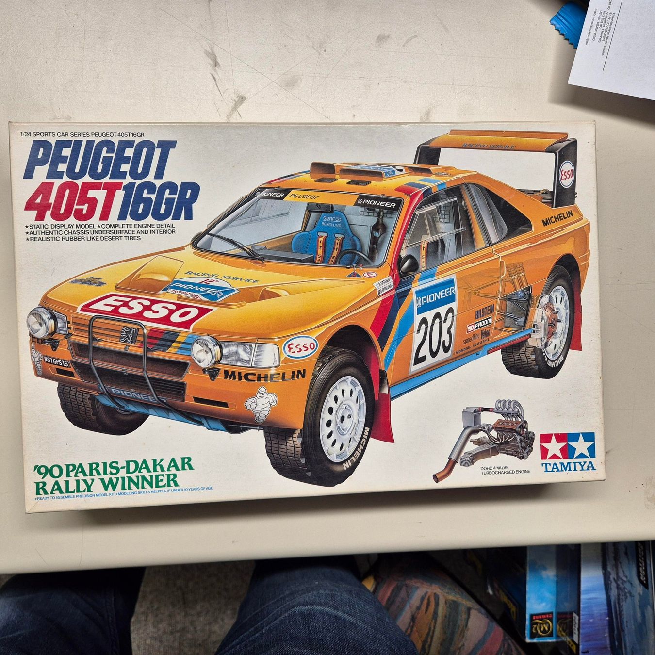 Tamiya Modellini d'auto: Peugot 405 T16GR – Nuovo (secondo la descrizione) da Wettingen venduto da Mmarb