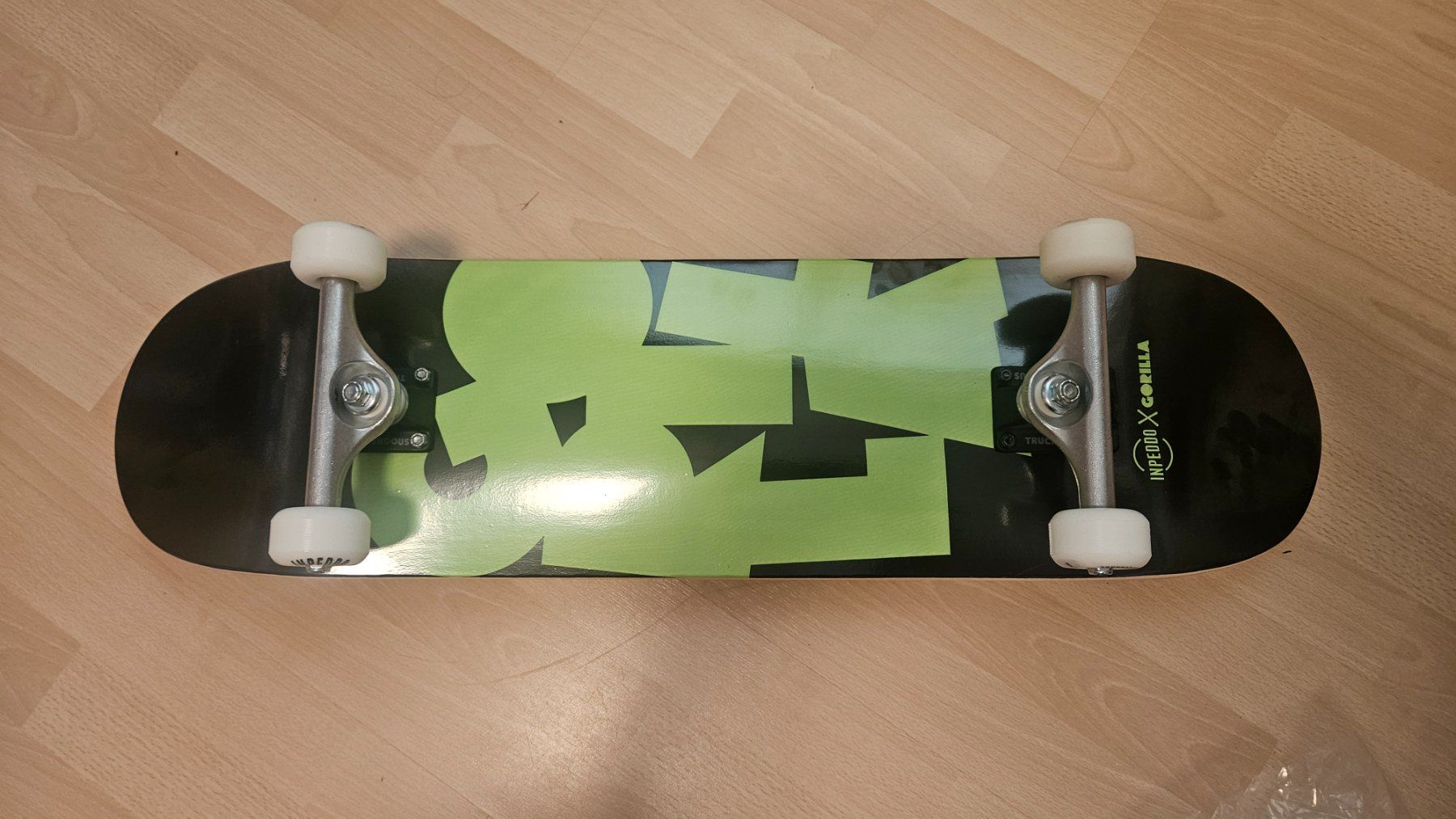 Skateboards: GORILLA x Inpeddo Skateboard Black – Nuovo e nell'imballaggio originale da Jona venduto da ASMARADO