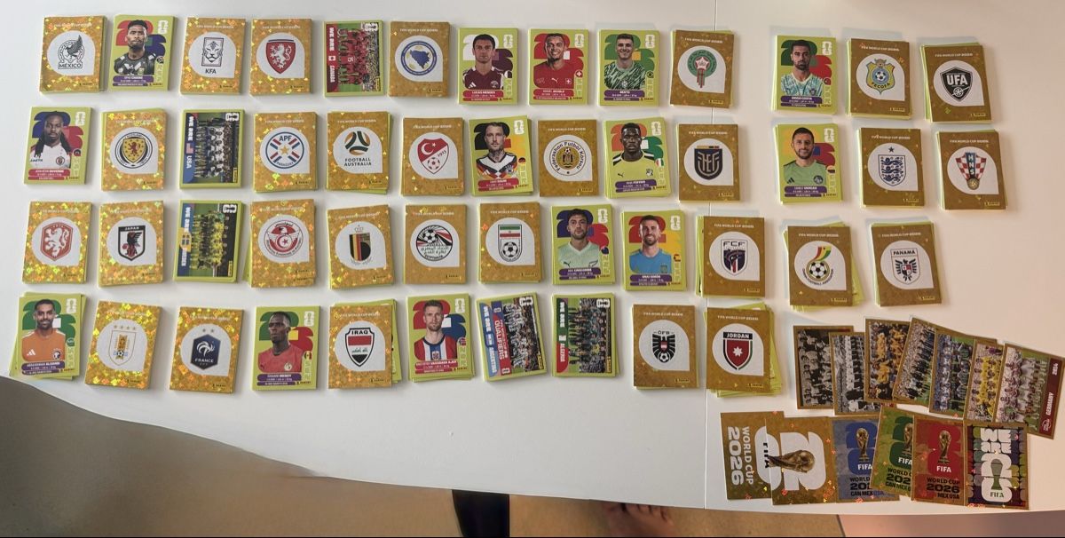 Panini Sammelbilder & Trading cards: Panini WM 2026 595 x Stickers – Neu (gemäss Beschreibung) aus Zürich von P.Manuel