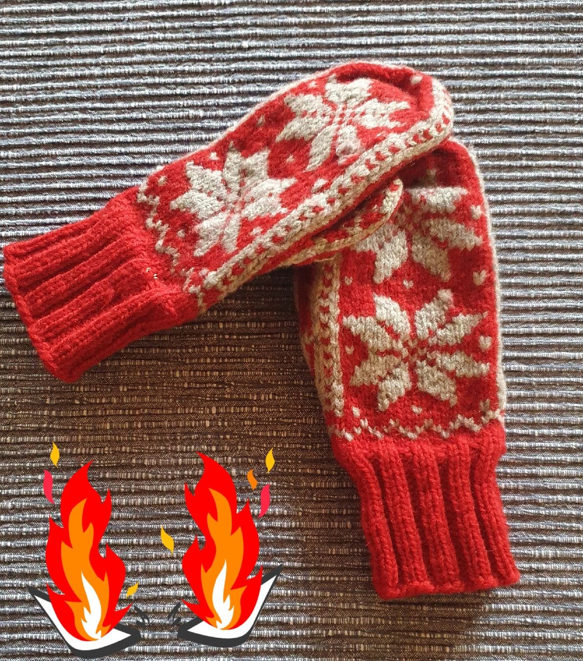 Tutte le decorazioni: nostalgie....Kinderhandschuhe..Warme, handgestrickte Winterh – Usato da Summaprada venduto da swiss4860