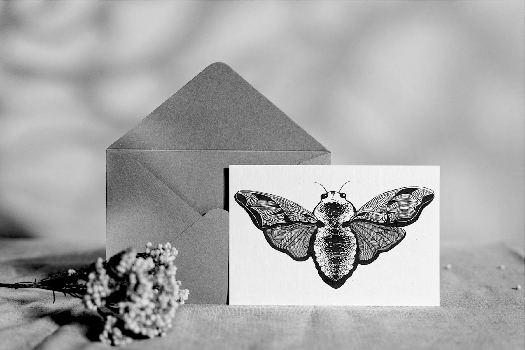 Cartoline: Kunstpostkarten-Set (4 Stück) – Nuovo e nell'imballaggio originale da Mels venduto da Alex.sun.dra