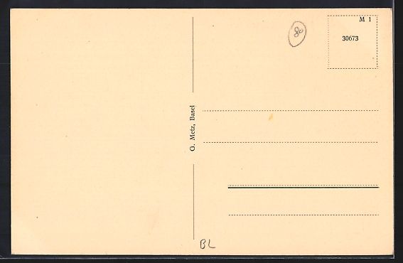 Cartoline postali: AK Abendsmatt, Blick auf das Kurhaus – Usato da Berlin venduto da bartko-reher 1