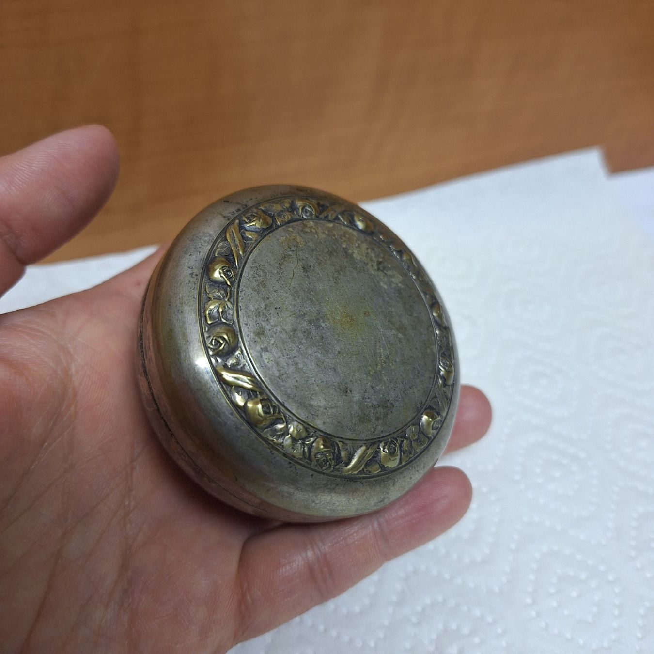 Tutte le decorazioni: Versand möglich. Lorini Milano, antike Dose – Usato da Winterthur venduto da Goldpipau 3