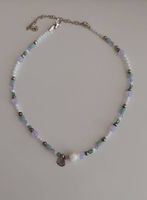 Collier Clio Blue argent 925 perles et cristaux