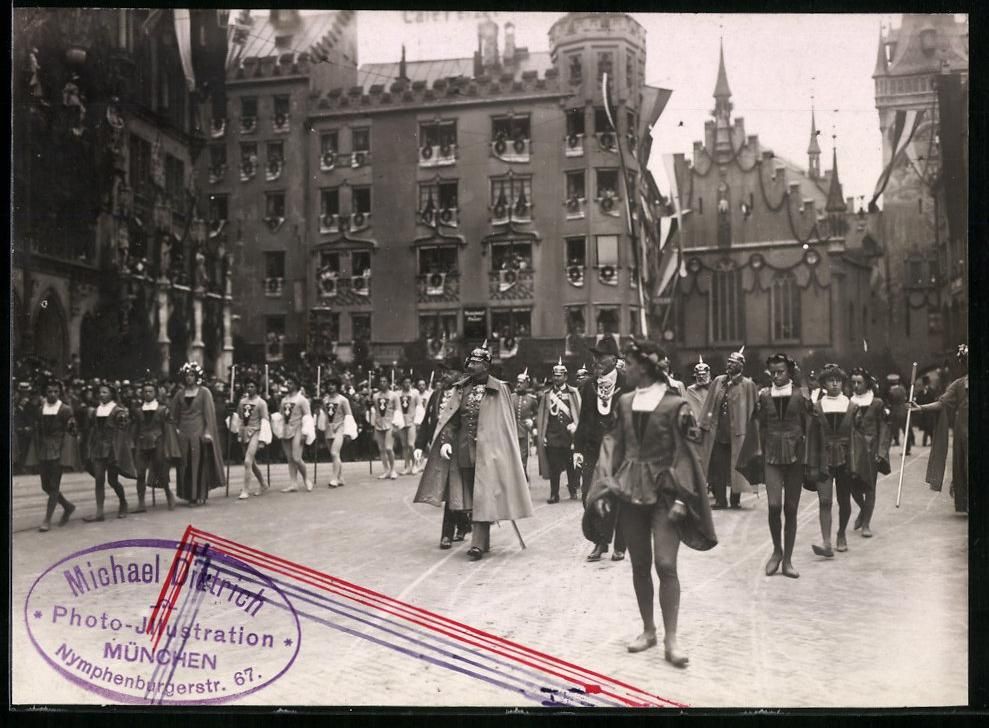 Fotografie & Manifesti: Fotografie München, Kaiser Wilhelm II.  – Usato da Berlin venduto da bartko-reher