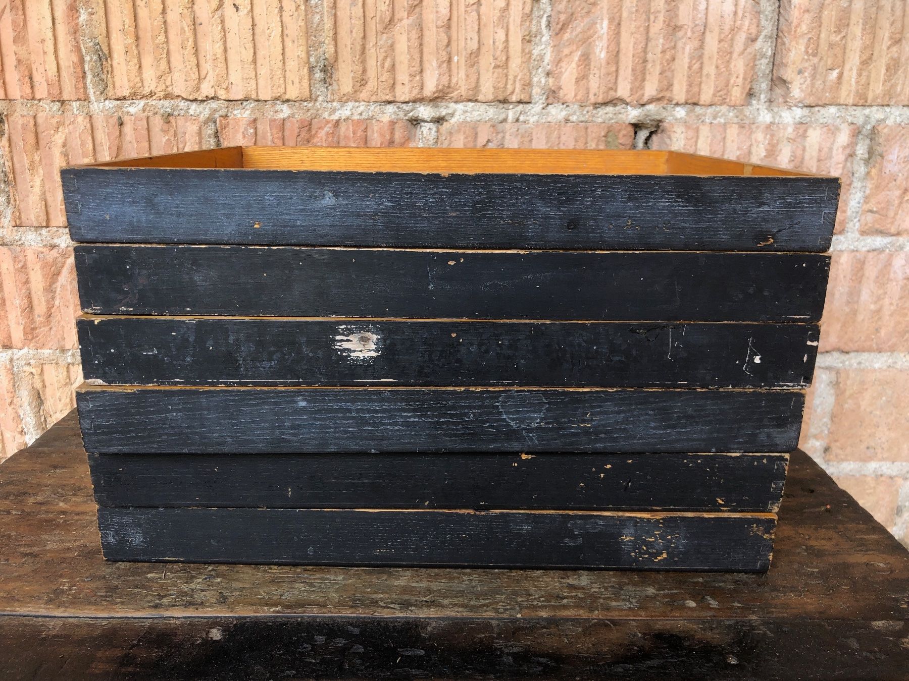 Articoli in legno: Tablet, Box, Serviertablett antik, Industrial Design Tolle, – Usato da Laufenburg venduto da industrial-silence 4