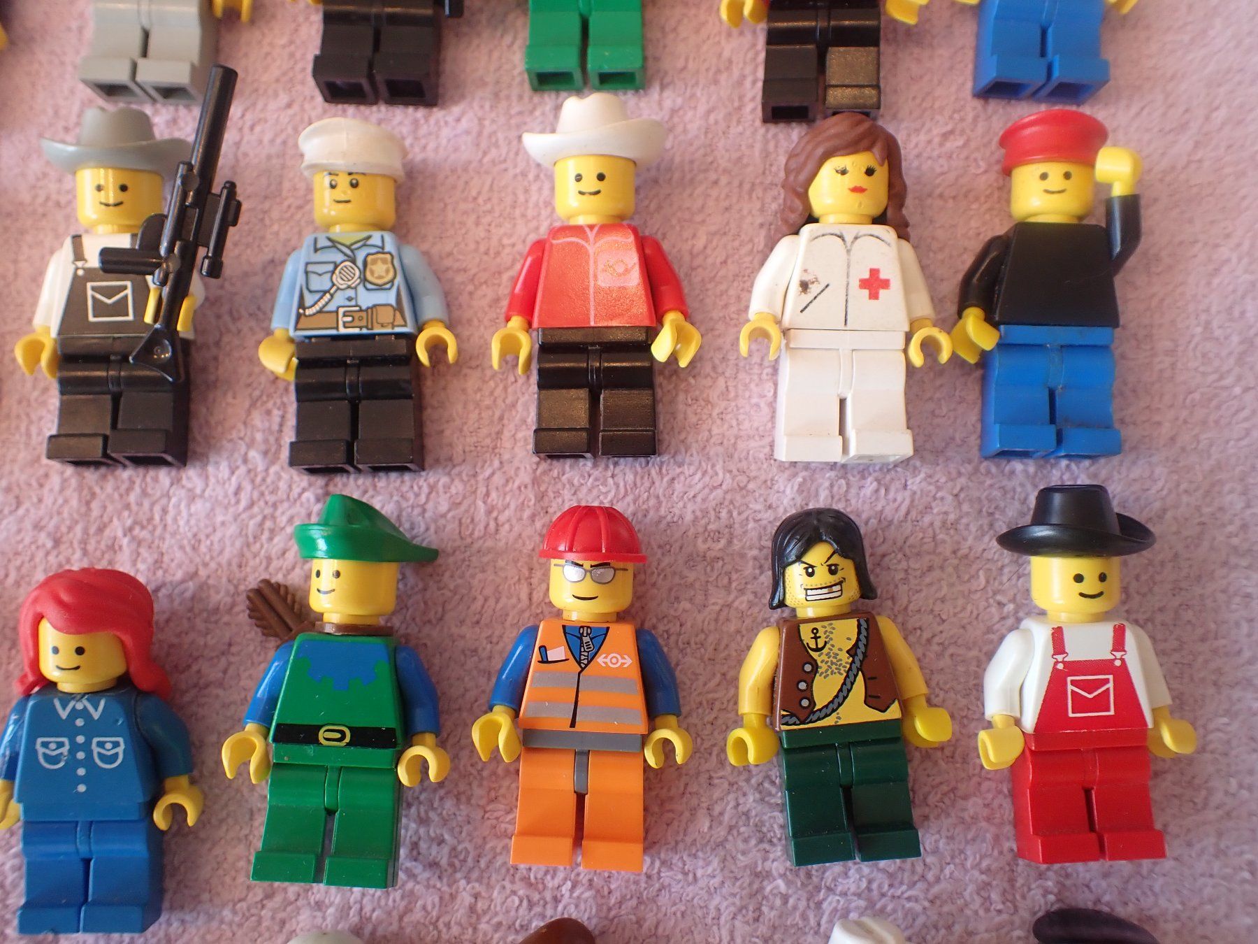 Lego Kit di costruzioni: 50 schöne alte Lego Männchen Figuren System – Usato da Geroldswil venduto da boy5toy 4
