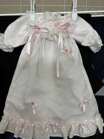 Puppenkleid 3er Garnitur