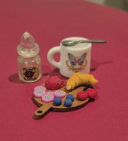 suße Tee Set für Puppenhaus/Puppenstube