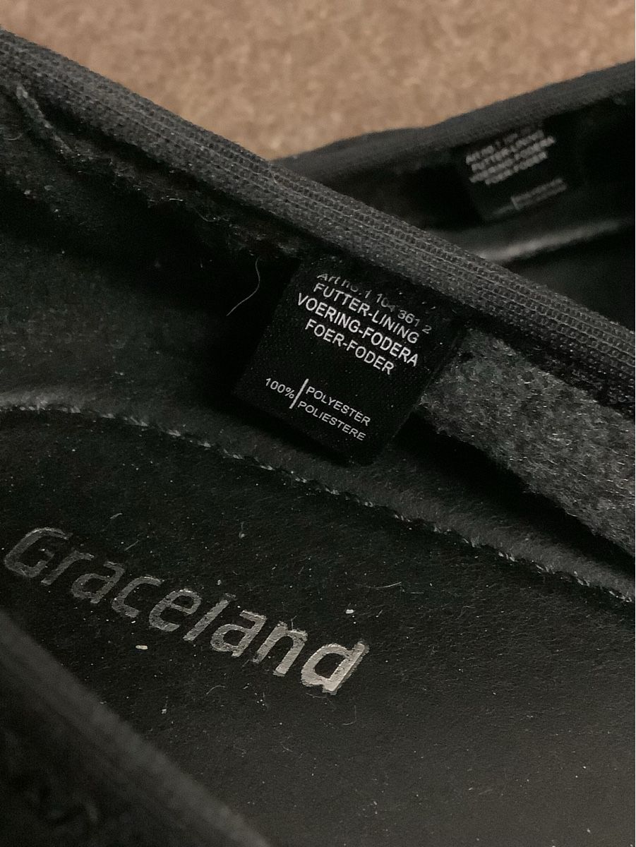 Graceland Scarpe da donna: Schwarze Graceland Ballerinas mit Elastband Gr. 39 – Usato da Adlikon b.Regensdf venduto da Abraxas09 3