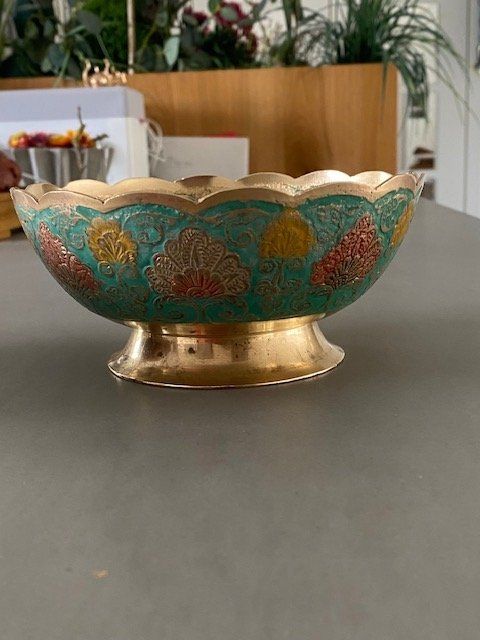 Alle Dekorationen: 3 orientalische Vintage Messingschalen – Gebraucht aus Wiesendangen von EnricaL 6