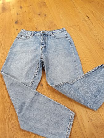 Manor YES/NO Jeans, Top Zustand, hellblau, Gr. 38 Mom Jeans