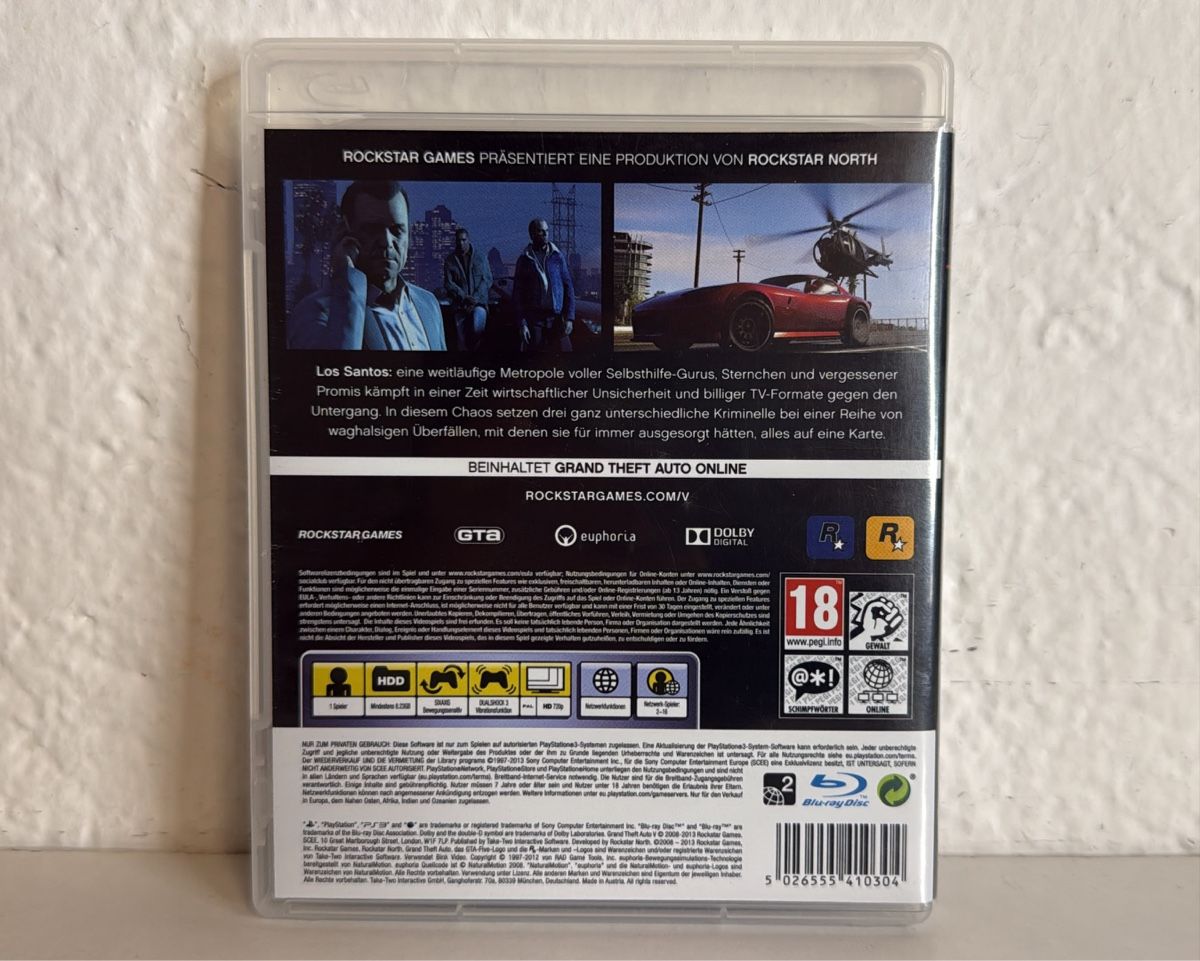Sony Giochi: Grand Theft Auto V - PS3 Game – Usato da Ehrendingen venduto da bubulence 1