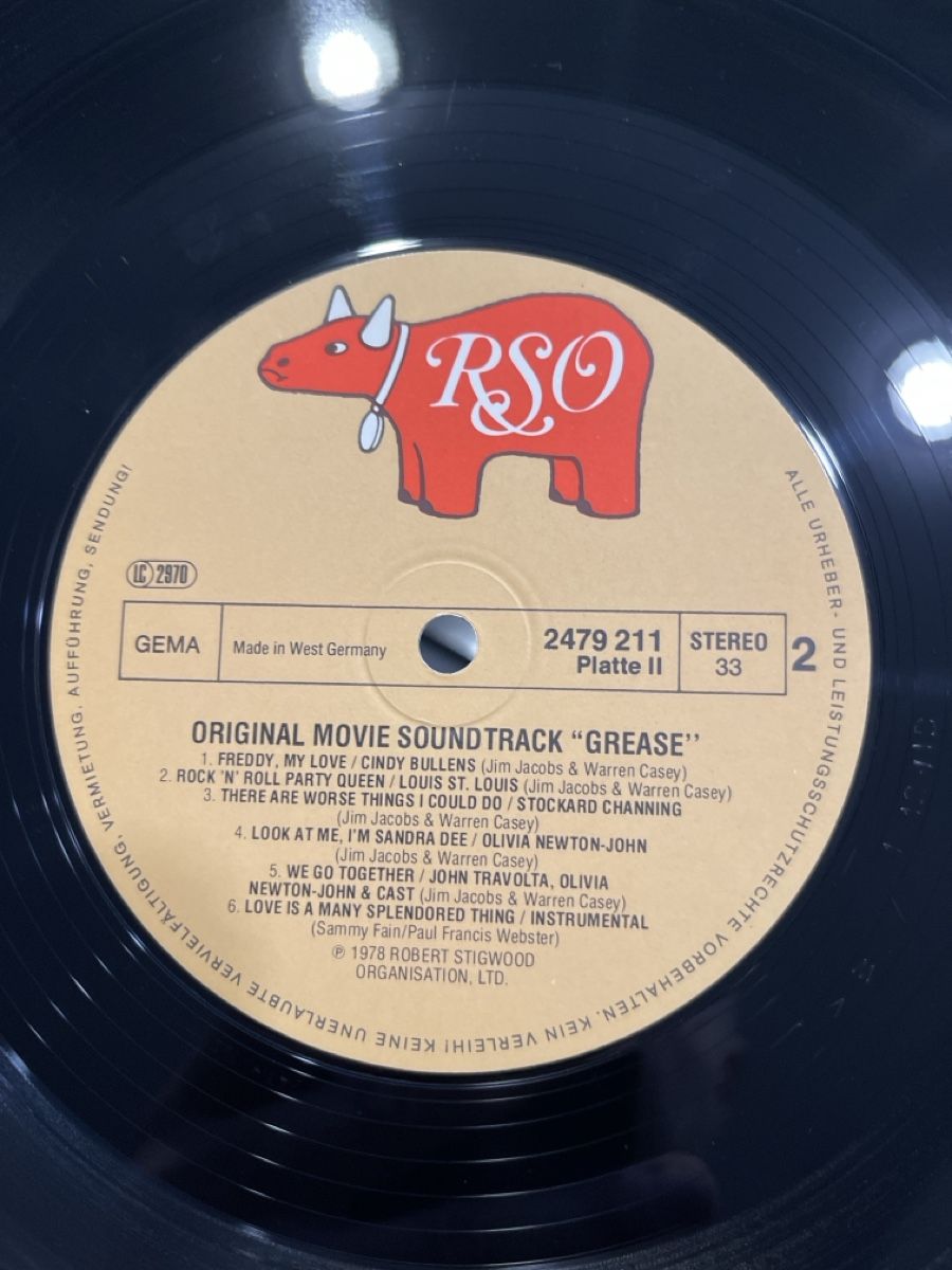 Dischi in vinile: GREASE – ORIGINAL SOUNDTRACK (1978) – Usato da Sennhof venduto da gio_79cw 8