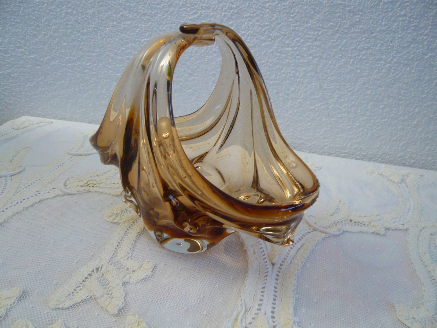 Ciotole: Korb, Schale aus Glas Skrdlovice Design – Usato da Schwarzenburg venduto da Michellu 6