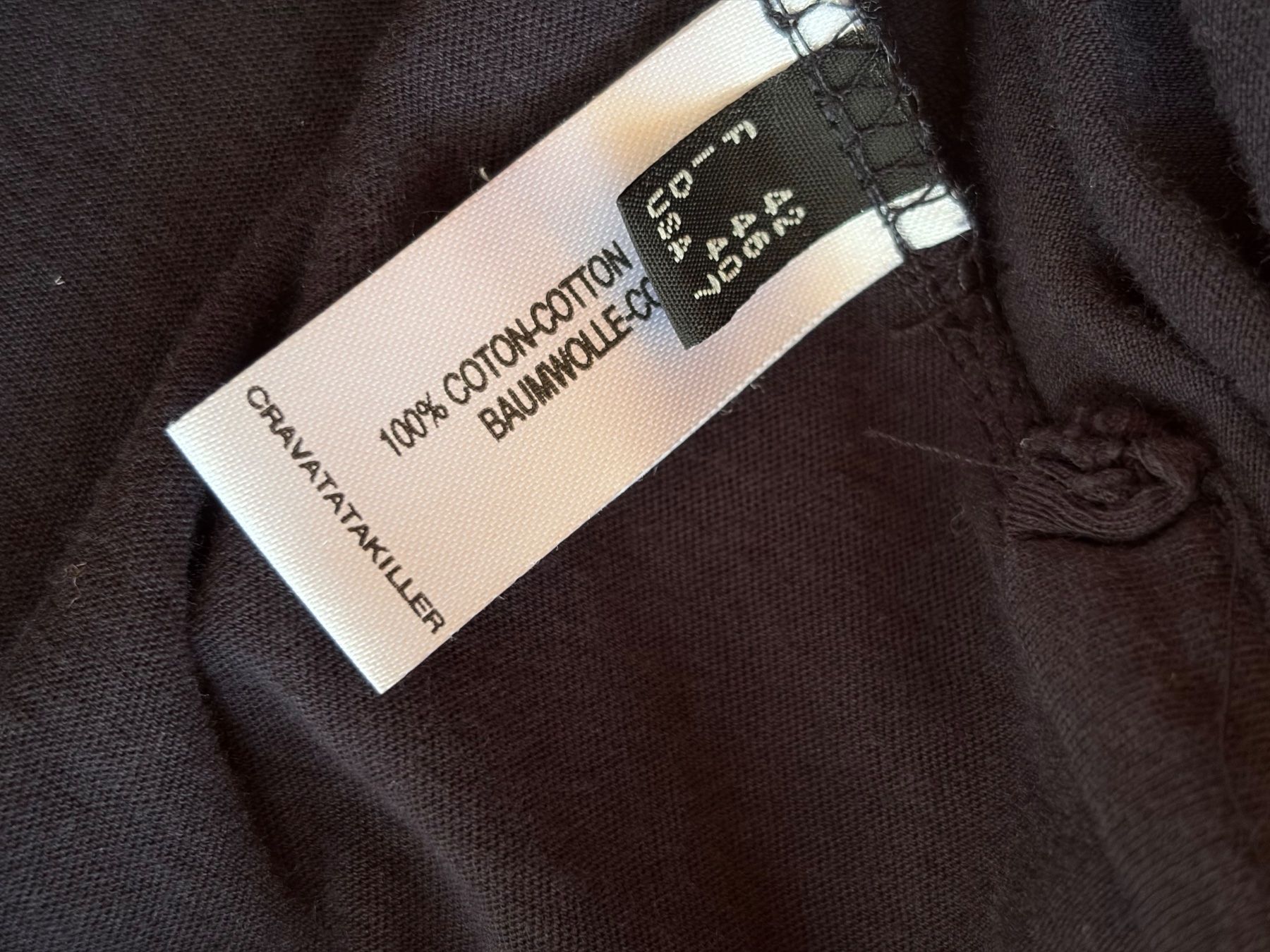Girbaud Vestiti: Vintage Marithé & François Girbaud Kleid aus Marine Baumwole – Usato da Interlaken venduto da Bona55 6