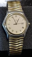 Montre Ebel Sportwave unisex 35mm or/acier Vintage