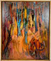 Mondain Paul (1905-1981)  >Wald in der Nacht<