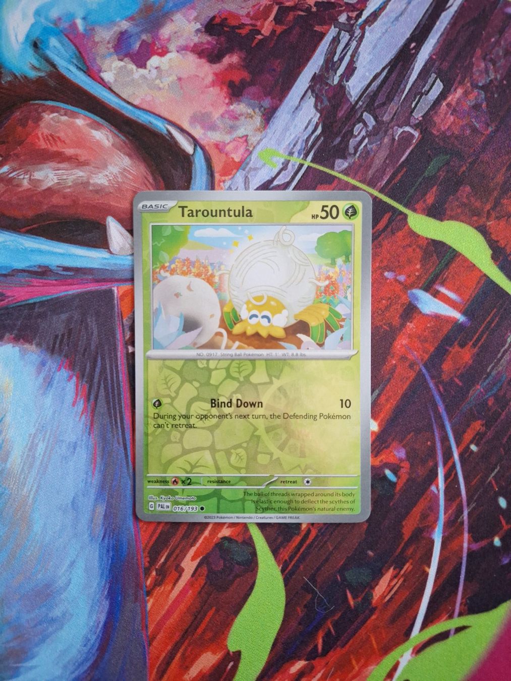 Pokémon Carte collezionabili: Tarountula - Reverse Holo - Pokemon Paldea Evolved – Usato da Altstätten SG venduto da GGsGameshop