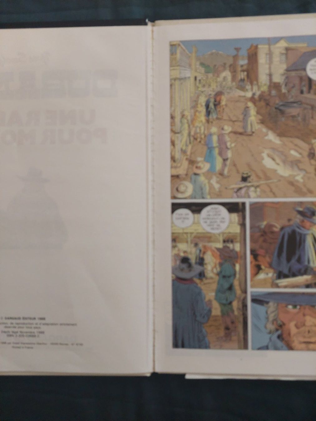 Fumetti: Durango T.8 Une Raison Pour Mourir EO 1988 BE+ – Usato da Genève venduto da Blu_BD 3