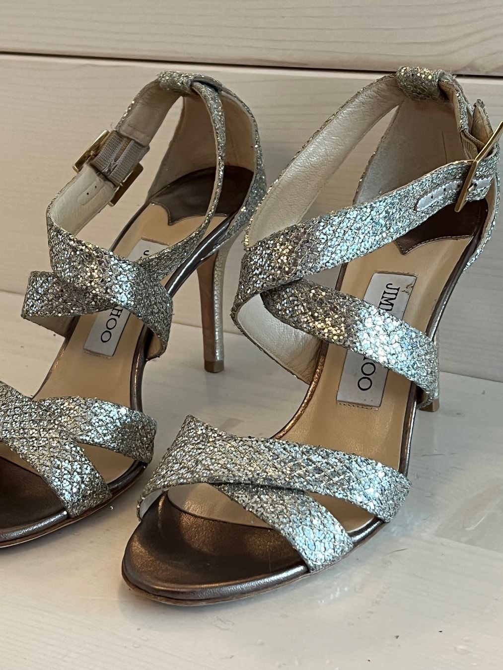 Jimmy Choo Scarpe da donna: Jimmy Choo Pumps mit Glimmer – Usato da Hausen AG venduto da Jean1968 4