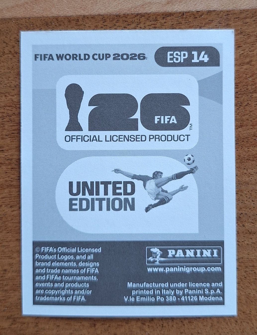 Panini Sammelbilder & Trading cards: Panini Mikel Merino ESP 14 – Neu (gemäss Beschreibung) aus Romanens von Crocette 1