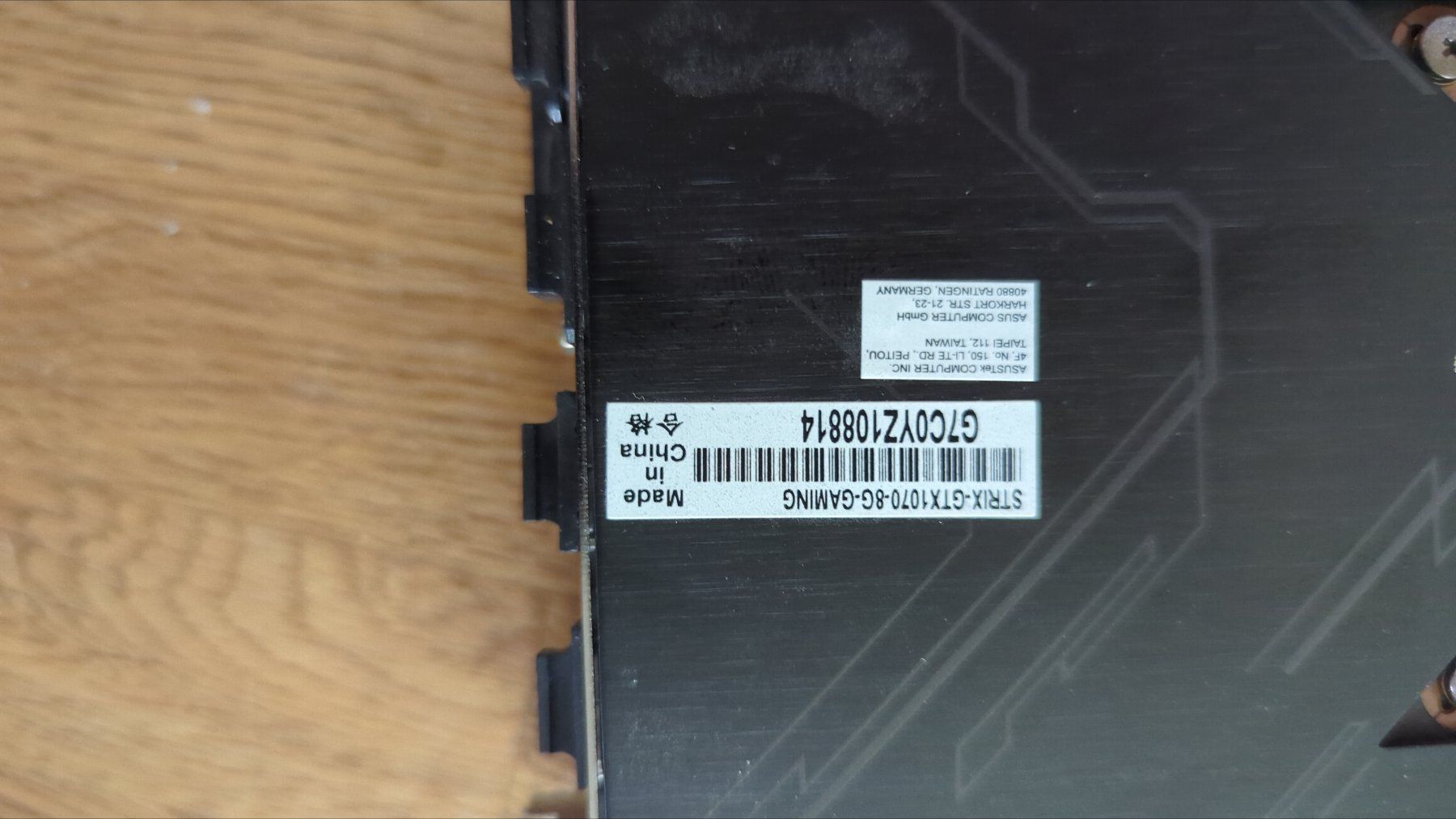 Grafikkarten: Gtx 1070 8GB – Gebraucht aus Erstfeld von Pfiffholder 2