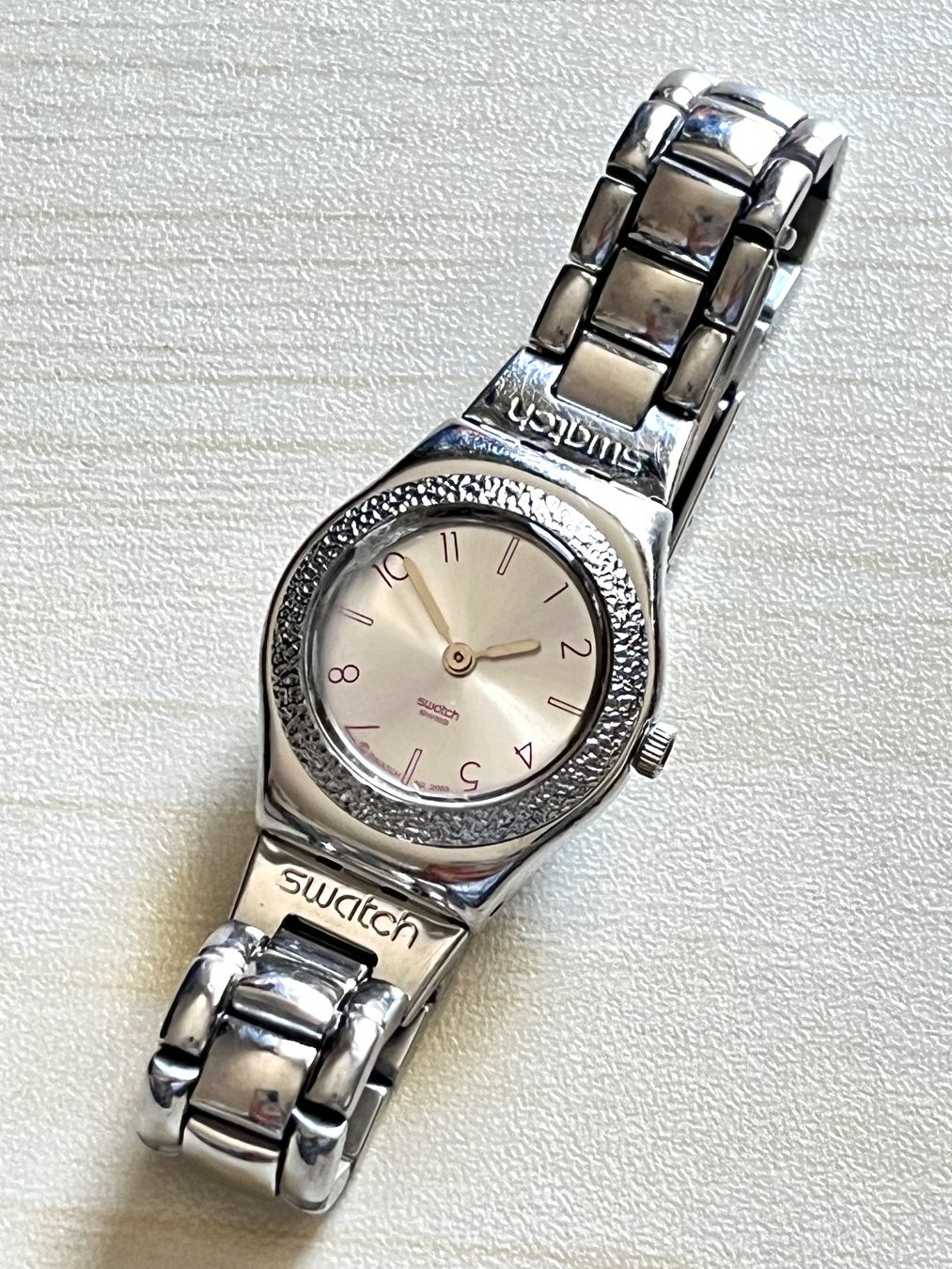 Swatch Orologi: Schicke Swatch Damenuhr – Usato da Grenchen venduto da chththl 1