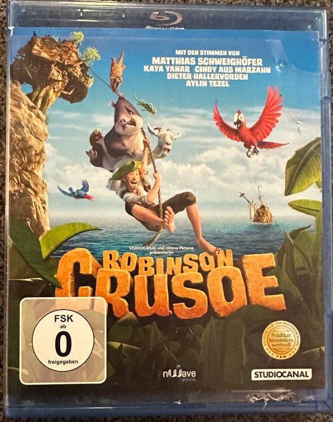 Tutti i DVDs: Robinson Crusoe - Blu-ray - Top Zustand – Usato da Beringen venduto da Mantafisch1