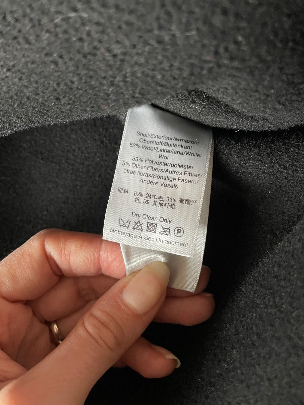 Cappotti: Donna Karan wool coat – Usato da Zürich venduto da lulu_c 1
